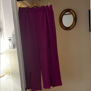 Elegant Purple Women's Pants